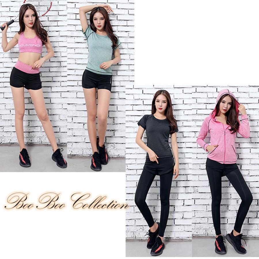 レディース スポーツウェア セット トレーニング フィットネスウェア