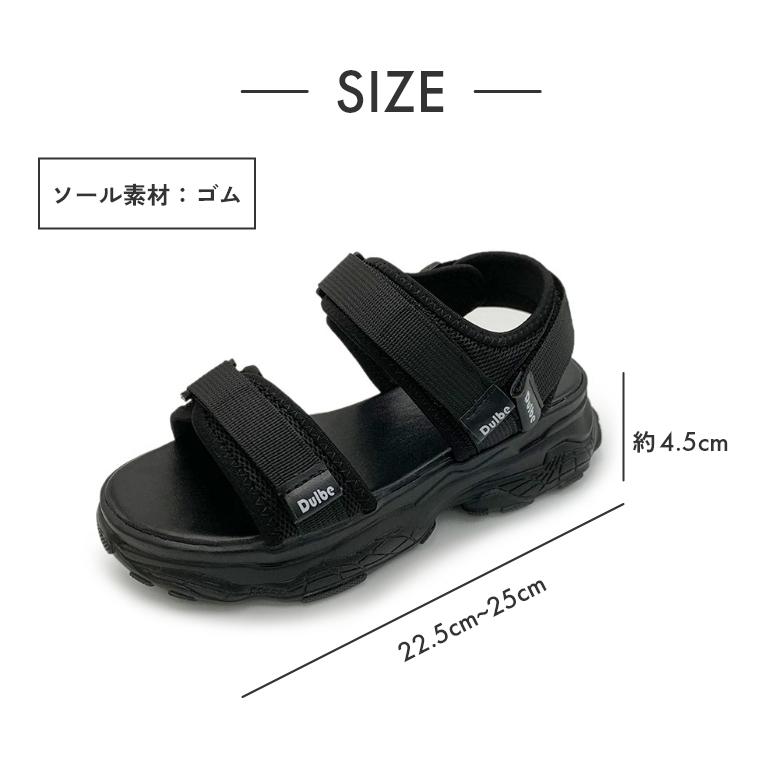 ブラックスポーツサンダル厚底 Amazon | [ANGELCITY] 厚底 サンダル レディース スポーツ