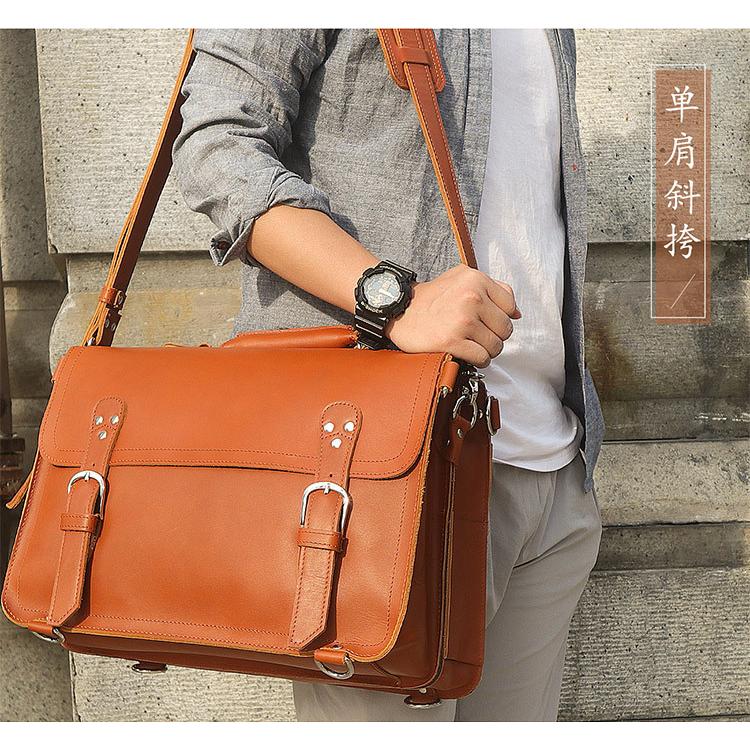 ビジネスバッグ メンズ 簡易防水 牛革 スリム 2WAY バック PC対応 パソコンバッグ 大容量 出張 通勤 ブリーフケース jm0020