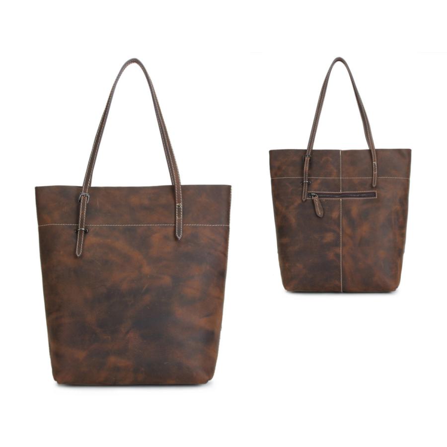 バッグ トートバッグ レザー 牛革 男女兼用 ビジネスバッグ 大容量 鞄 革 おしゃれ シンプル 通勤 通学 個性的 大きめ 旅行 プレゼント ms0041