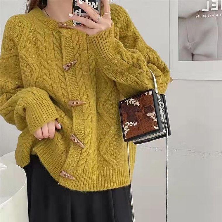 ニット セーター レディース 秋冬 秋 冬 ケーブル編み リブニット