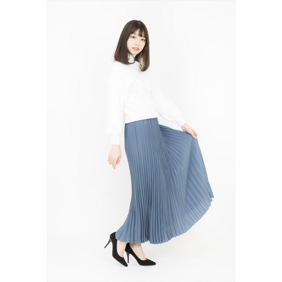 スカート プリーツスカート レディース ロング 秋 春 プリーツ