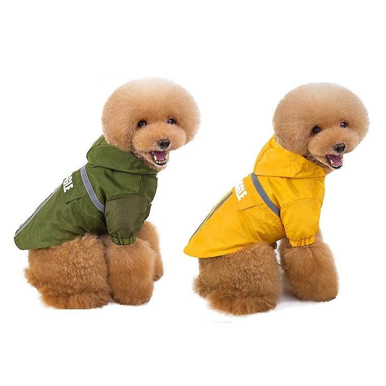 レインコート 小型犬 中型犬 XS〜XXLサイズ レインウエア 雨具 カッパ ドッグウェア 犬 イヌ 犬服 ペット用品 ポンチョ 防水 アウトドア ペット お散歩 散歩｜boo-colle｜09