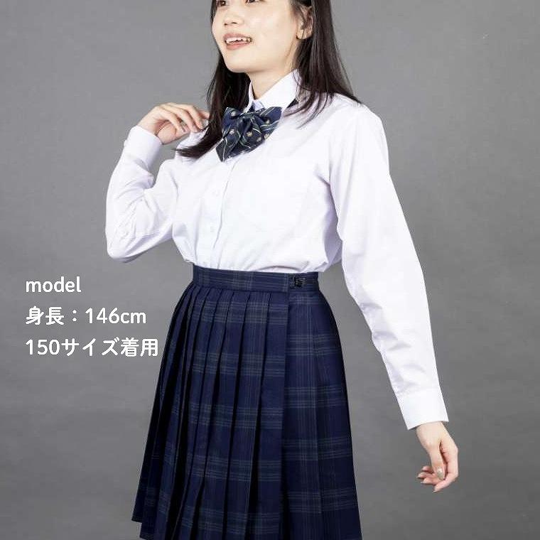 【2枚セット】スクールシャツ 女子 長袖 ノーアイロン 制服 カッターシャツ 形態安定 速乾 シャツ レディース ワイシャツ ブラウス 小学生 高校生 中学生｜boo-colle｜15