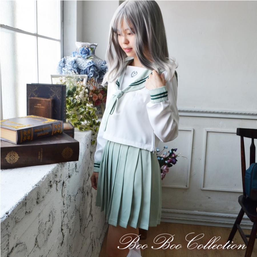 セーラー服 学生服 コスプレ 制服 衣装 仮装 上下セット SR0007