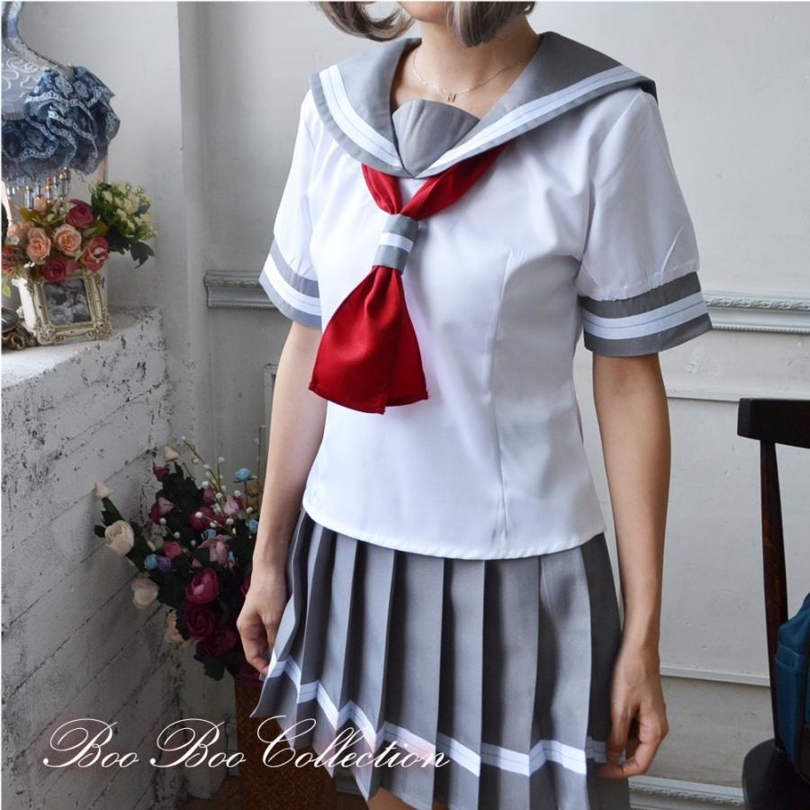 セーラー服 学生服 コスプレ  制服 衣装 仮装 上下セット SR0017｜boo-colle｜05