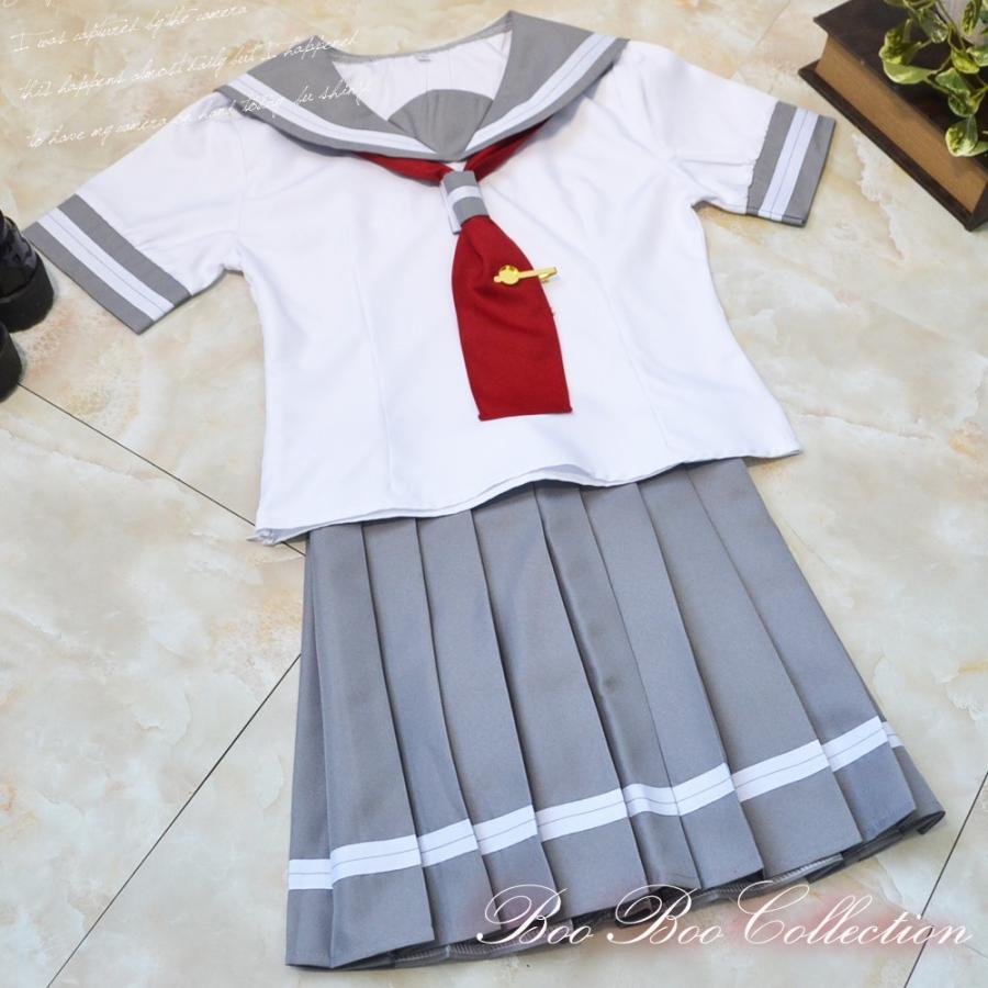 セーラー服 学生服 コスプレ  制服 衣装 仮装 上下セット SR0017｜boo-colle｜10