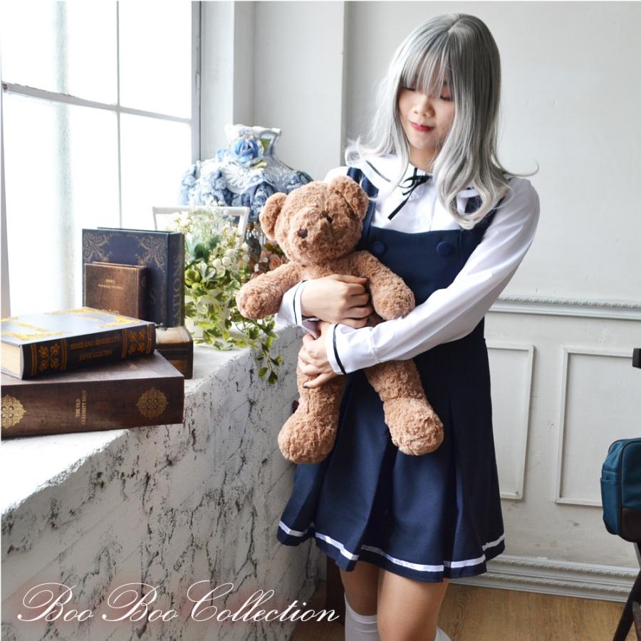 セーラー服 学生服 コスプレ  ロリータ 制服 衣装 仮装 ワンピース｜boo-colle｜02