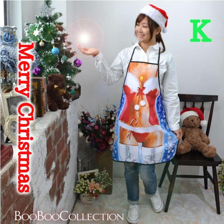 エプロン 前掛け クリスマス サンタ Xmas衣装 コスプレ イベント