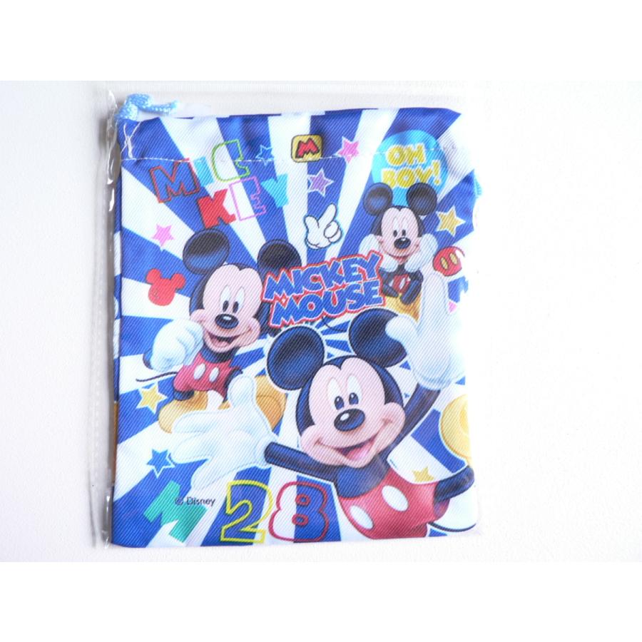 ディズニー ミッキー ミニー 青 巾着袋 Sサイズ 1枚 : ブーブーハウス