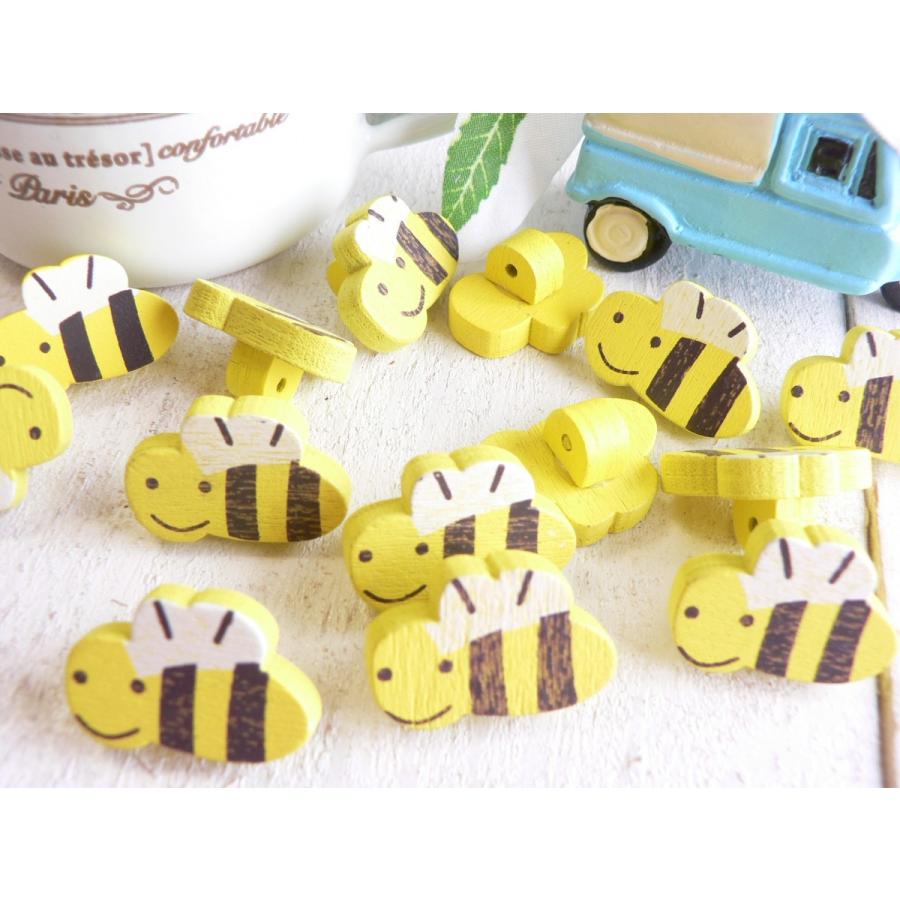 ボタン はち 木のボタン ハチ 蜂 Bee 5個 ウッド 手芸 #393 : ブーブーハウス Yahoo!店 - 通販 - Yahoo!ショッピング