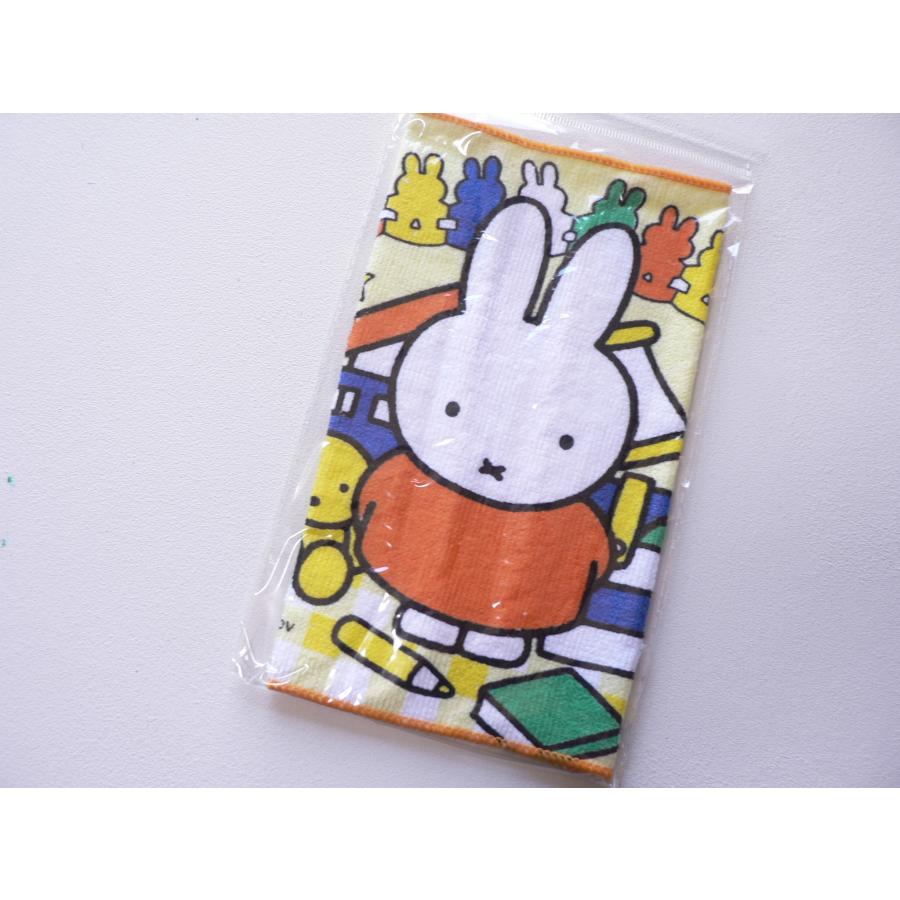 ミニタオル　プチタオル　ミッフィー　miffy　黄色　＃3 | 