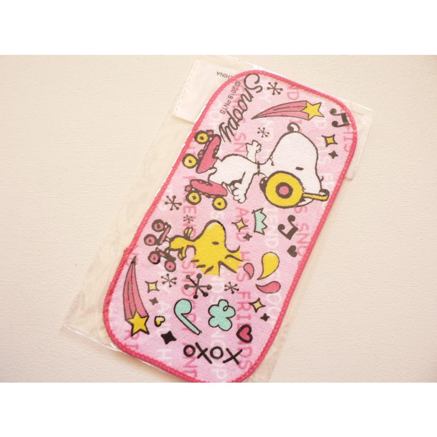 ポケットタオル　スヌーピー　チャーリー　ウッドストック　　ミニミニタオル　プチタオル　ハンカチ　　#s19 | 