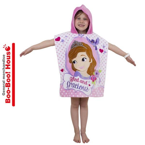 輸入品 プールタオル ポンチョタオル フード付きタオル ディズニー 小さなプリンセス ソフィア Pon ブーブーハウス Yahoo 店 通販 Yahoo ショッピング