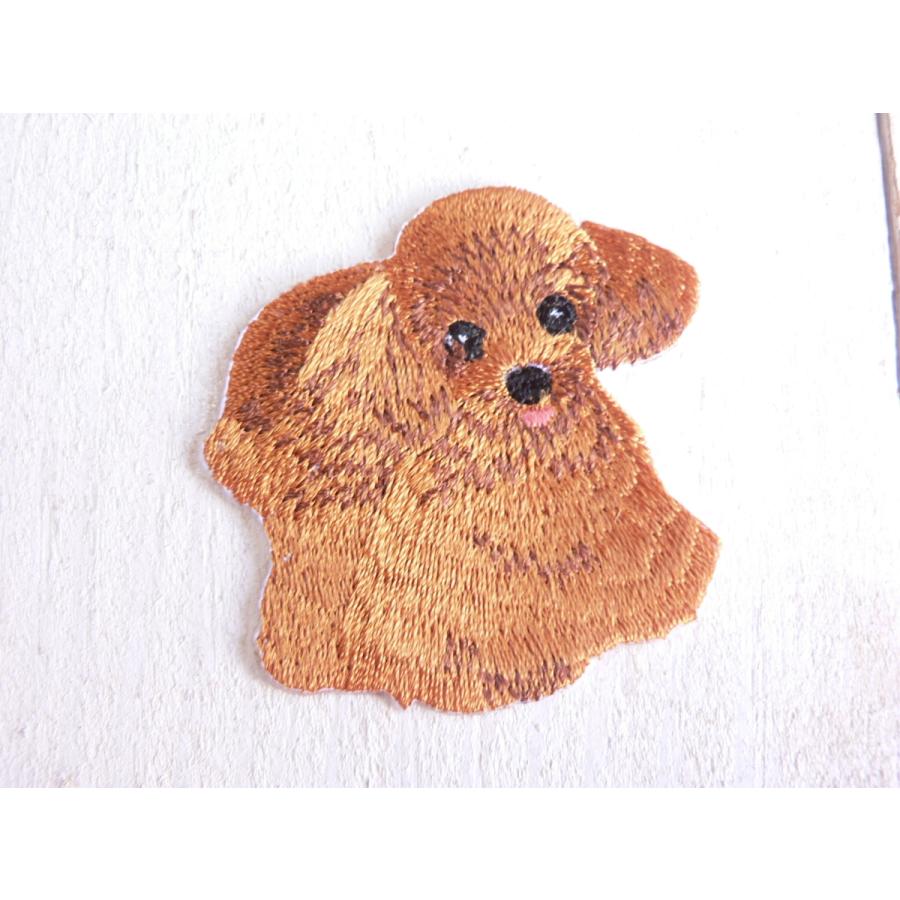 ワッペン トイプードル 犬 わんちゃん アイロンワッペン 手芸 Wap 11 ブーブーハウス Yahoo 店 通販 Yahoo ショッピング