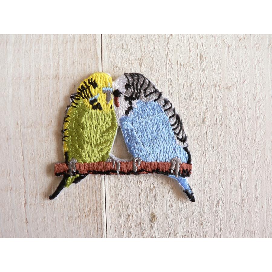 ワッペン セキセイインコ アイロンワッペン 手芸 Wap 972 ブーブーハウス Yahoo 店 通販 Yahoo ショッピング