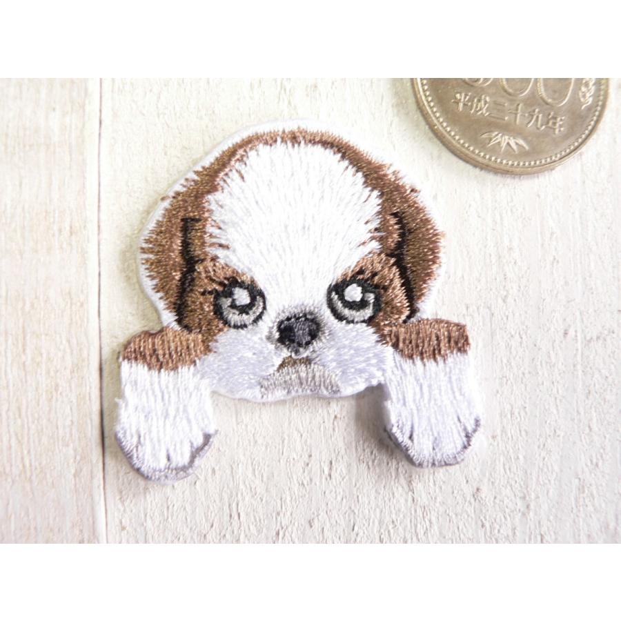 犬、シーズーワッペン