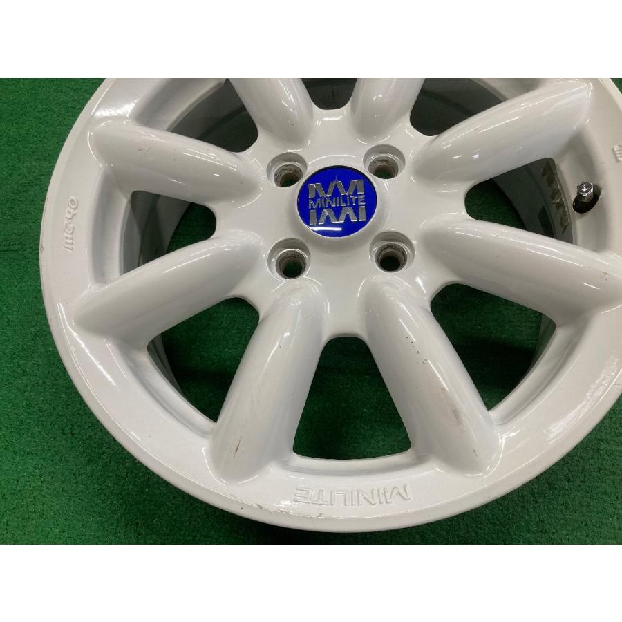 4915 MINILITE ミニライト mc-40 MINI ミニクーパー ヤリス デミオ 等 15インチ 6J +47 4穴 100 アルミ ...