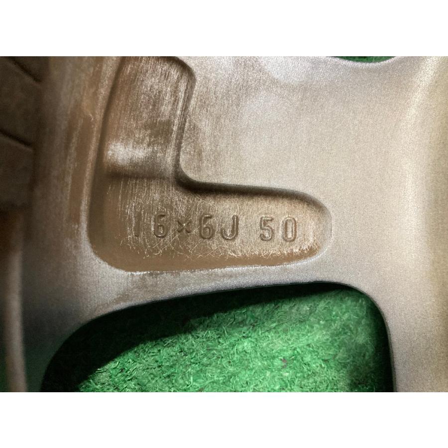 □6588 トヨタ ノア ヴォクシー 80系 後期 純正 16インチ 6J +50 □6588 トヨタ ノア ヴォクシー 80系 後期 純正 16インチ 6J +50