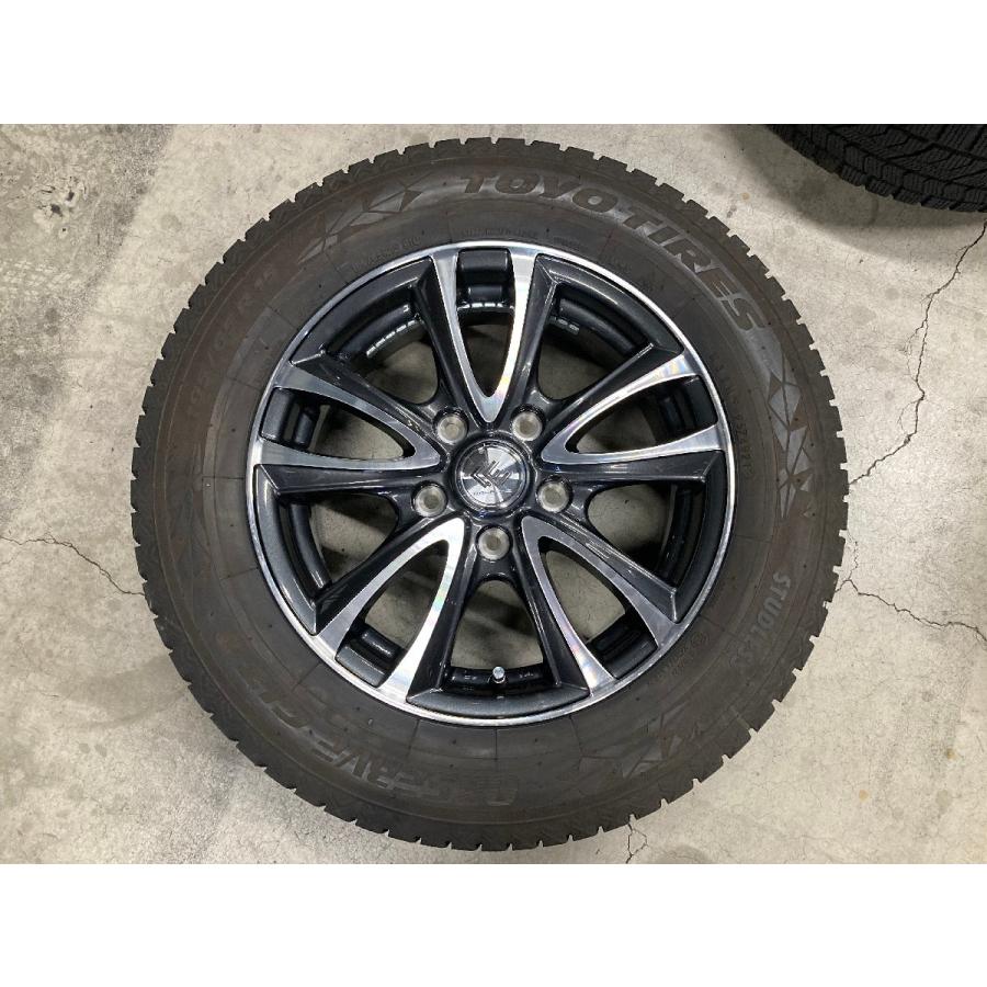 □6699 2021年製 スタッドレス OBSERVE GIZ2 195/65R15 CEREBRO 15 