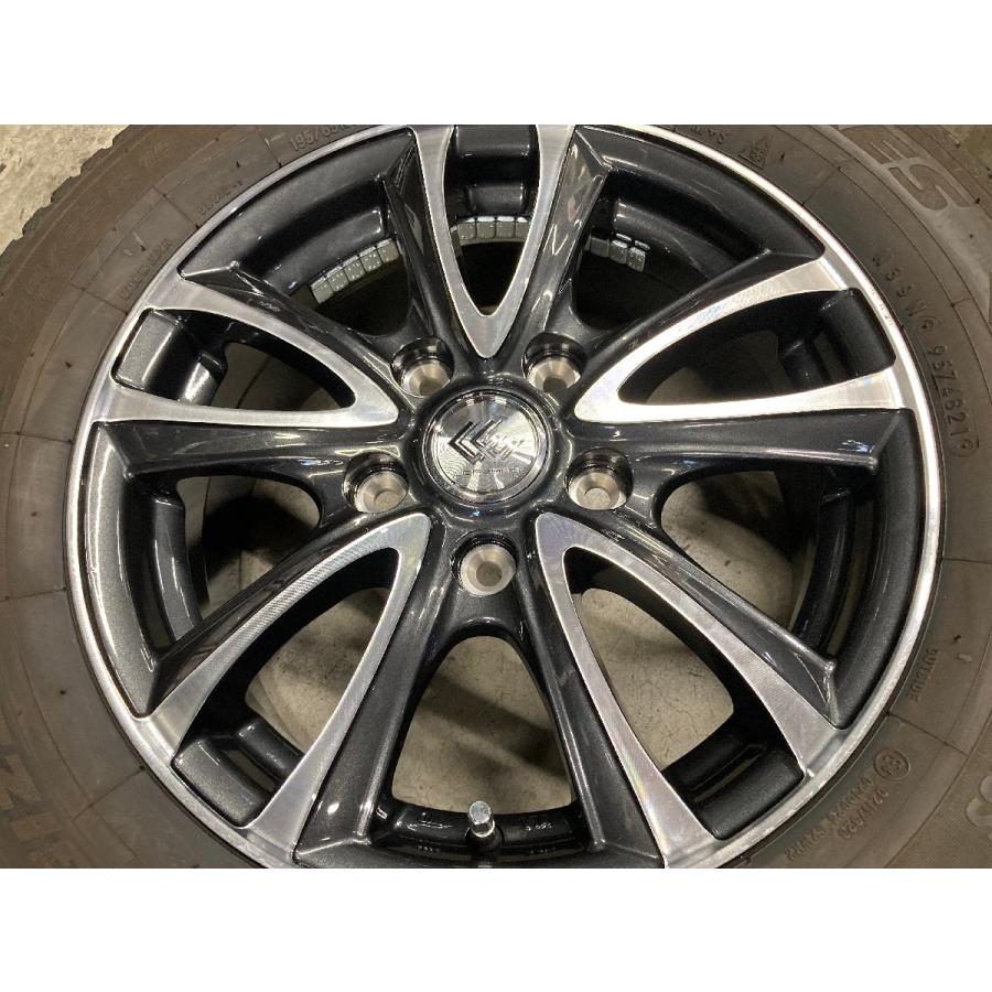 □6699 2021年製 スタッドレス OBSERVE GIZ2 195/65R15 CEREBRO 15 