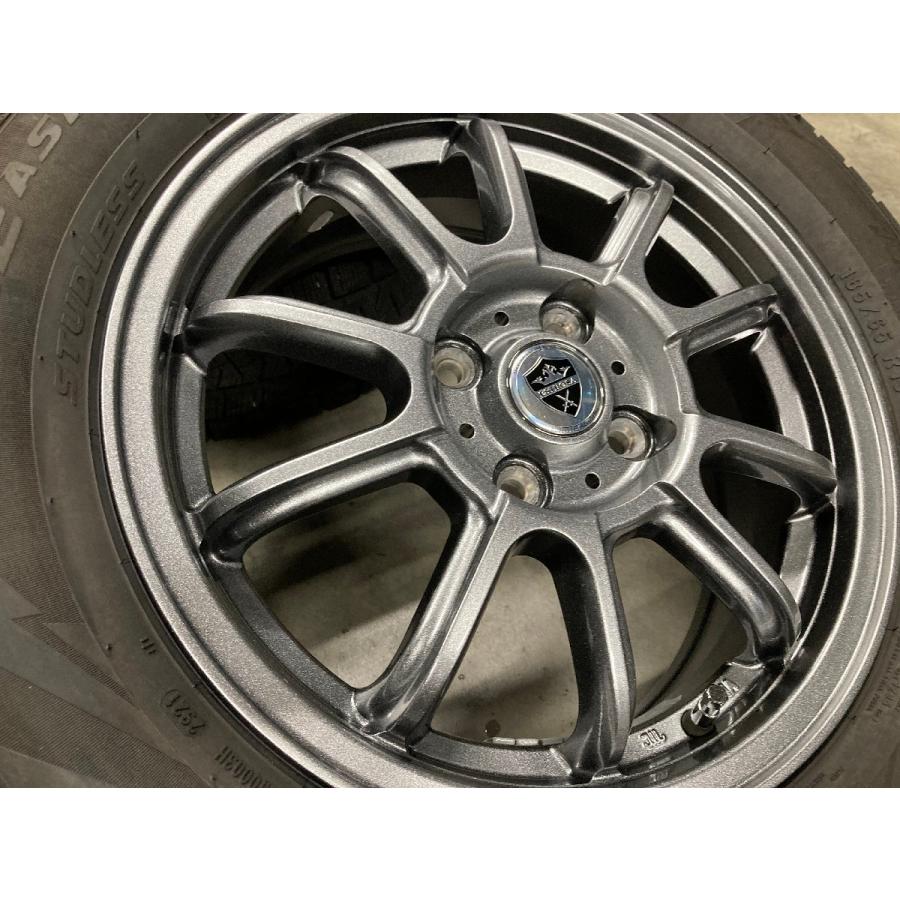 □6731 バリ山 2021年製 スタッドレス 185/65R15 ESTROSA アクア □6731 バリ山 2021年製 スタッドレス 185/65R15 ESTROSA アクア