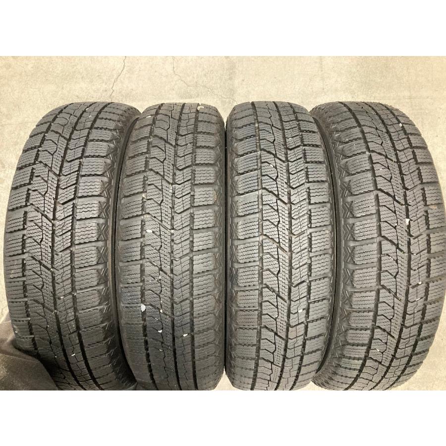 □6742 バリ山 2023年製 スタッドレス GIZ2 155/65R14 ワゴンR タント 
