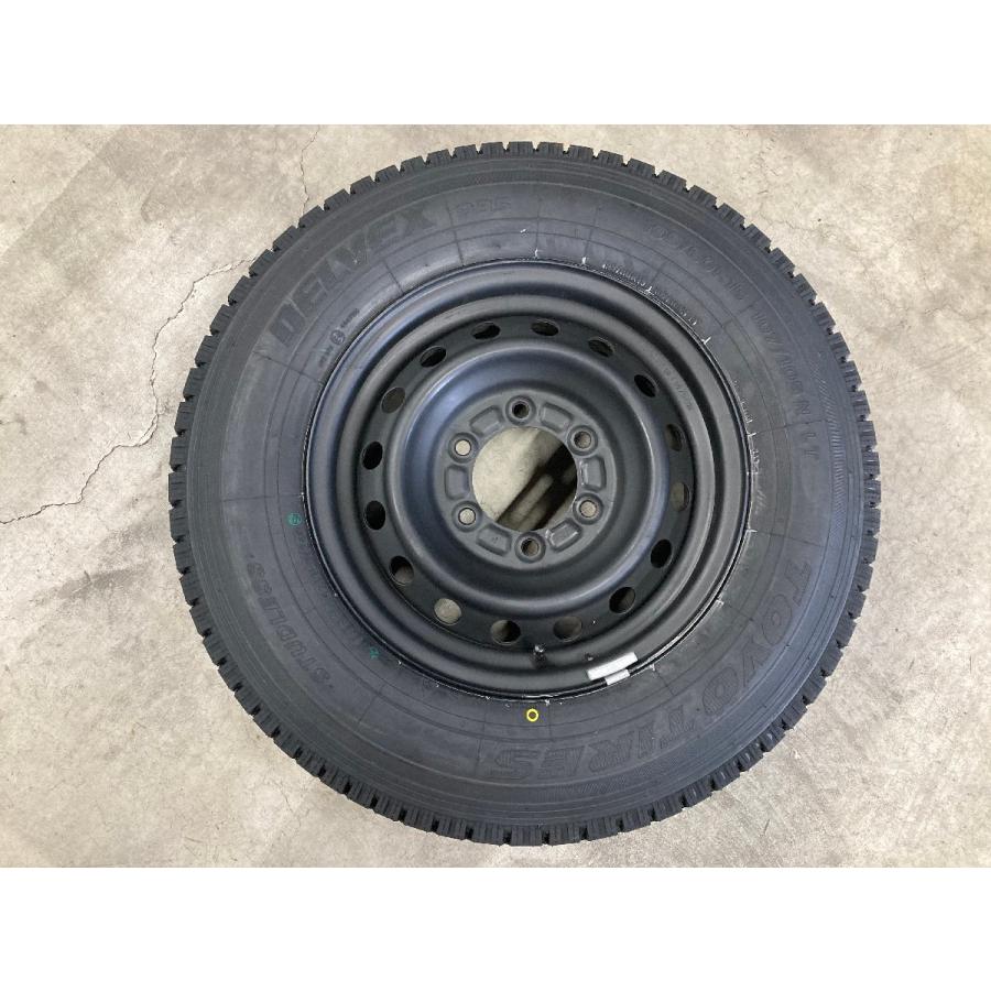 6777 2024年製 新品 スタッドレスタイヤ TOYO DELVEX 195/80R15 107/105 N LT ハイエース 等 15 ...