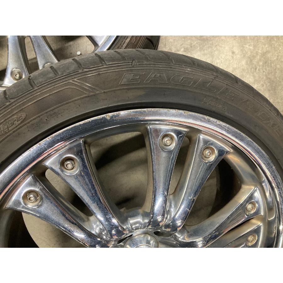 □7597 バリ山 MKW MK-9 アルファード ヴェルファイア 等 20インチ 8.5