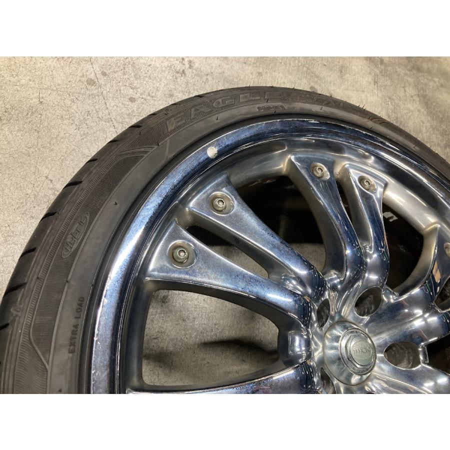 □7597 バリ山 MKW MK-9 アルファード ヴェルファイア 等 20インチ 8.5 