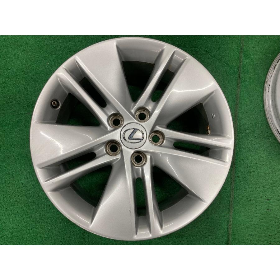 □8510 LEXUS レクサス HS250h 純正 17インチ 7J +39 5穴 114.3 アルミ