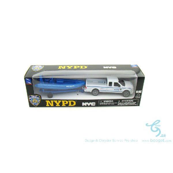 フォード NYPDボートトレーラー 1/43 ミニカー : booget Yahoo!店