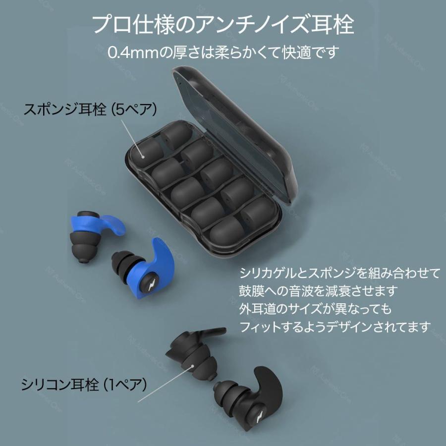 耳栓 睡眠用 防音 安眠グッズ シリコン　集中 イヤーチップ 3種 グリーン 黒 耳栓 睡眠用 防音 安眠グッズ シリコン 集中 イヤーチップ 3種