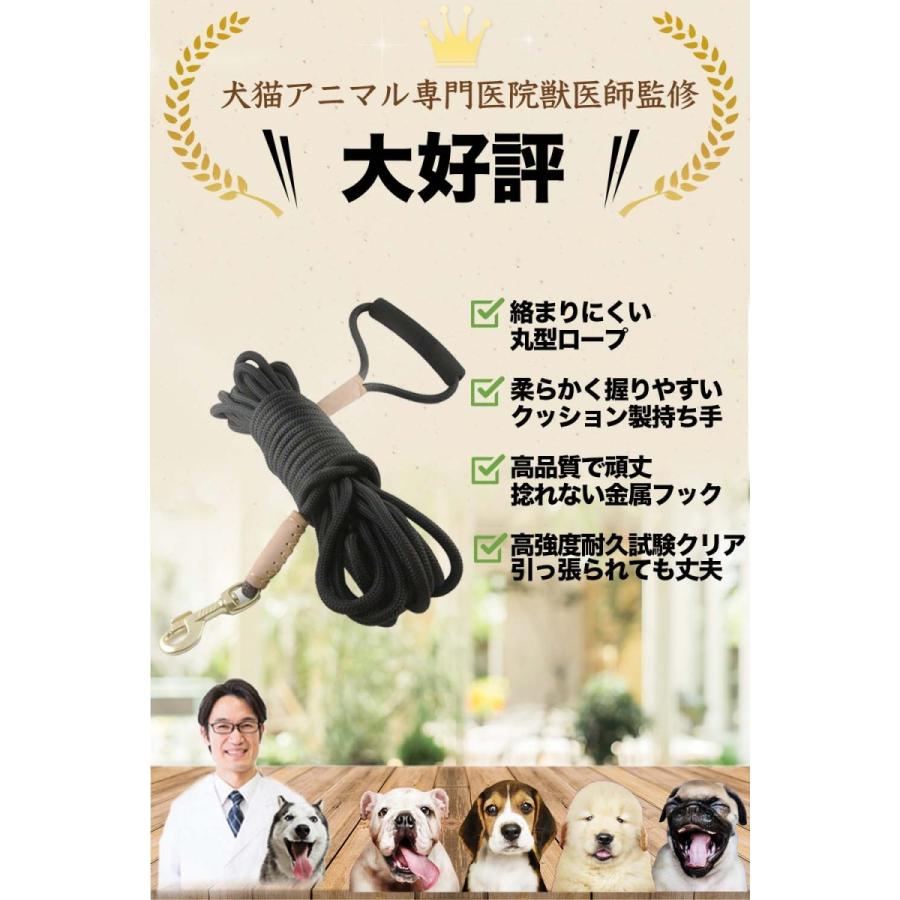 35 Off ロングリード 犬 リード 5m 丸ロープ 小型犬 中型犬 大型犬 おしゃれ かわいい ベーシック 犬用散歩リード トレーニング 訓練用 絡まりにくい Aynaelda Com