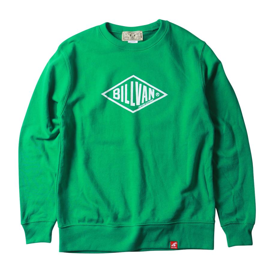 BILLVAN ビルバン アメカジ・定番ひし形ロゴ ミニ裏毛・ロングT BILLVAN ビルバン アメカジ・定番ひし形ロゴ ミニ裏毛・ロングT