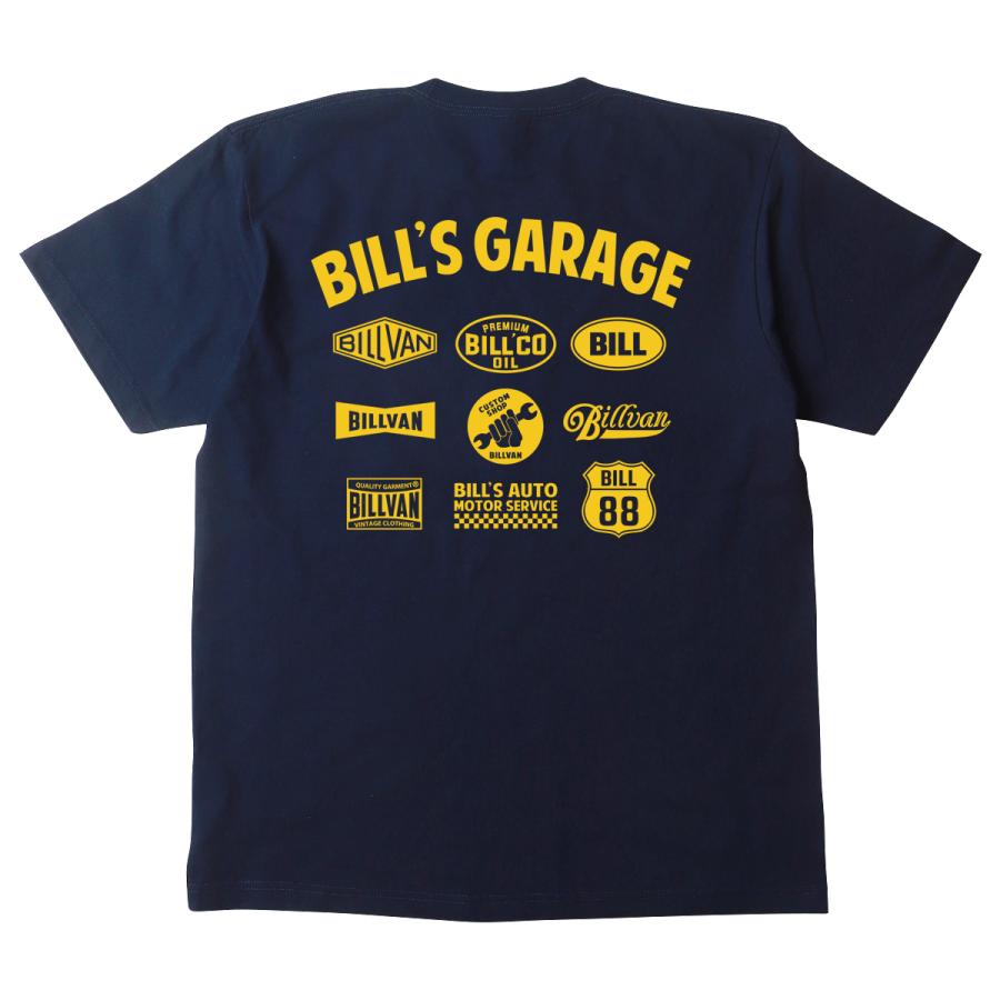 BILLVAN GARAGE アメリカンスタンダード ヘビーTシャツ ビルバン アメカジ  tシャツ メンズ｜boogiestyle｜11