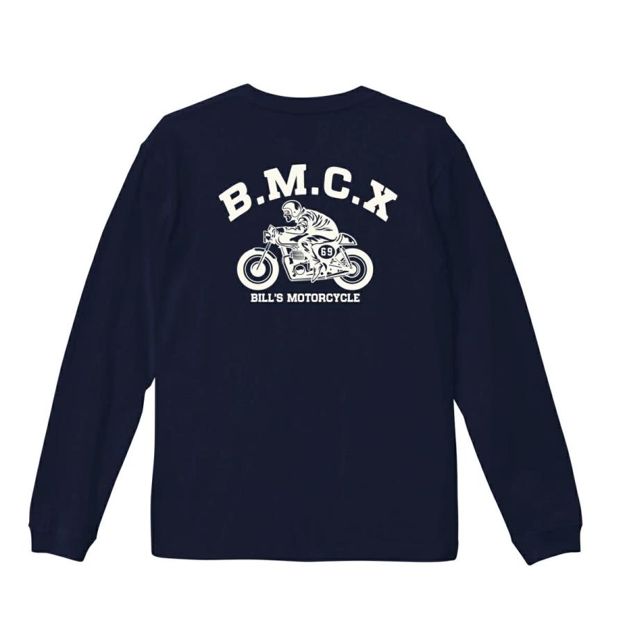 BILLVAN（ビルバン） B.M.C.X ヘビーウェイト バイカーズプリント 
