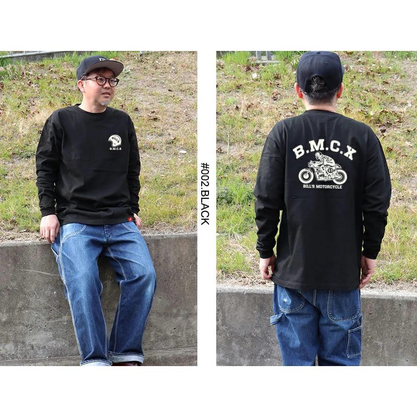 BILLVAN（ビルバン） B.M.C.X ヘビーウェイト バイカーズプリント 