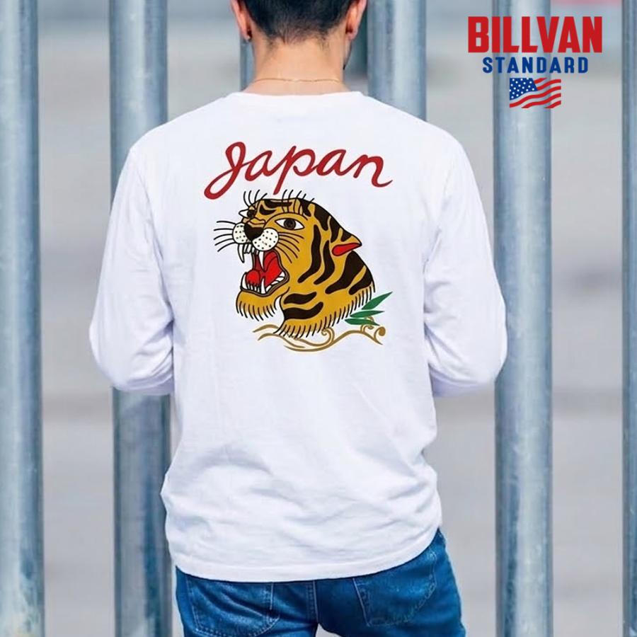 BILLVAN（ビルバン） スタンダード 虎柄 スーベニア ロングTシャツ