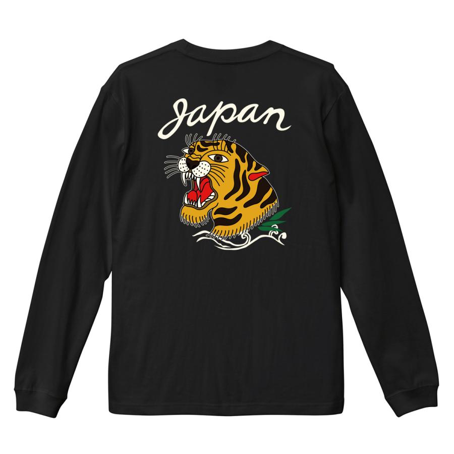 BILLVAN（ビルバン） スタンダード 虎柄 スーベニア ロングTシャツ