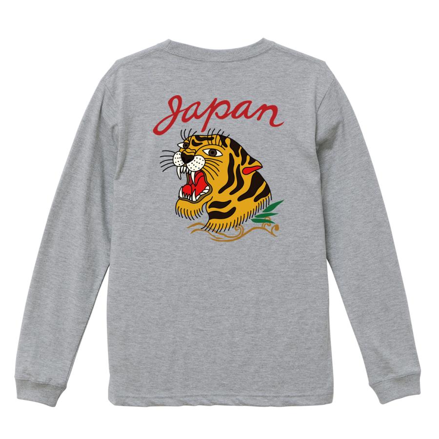 BILLVAN（ビルバン） スタンダード 虎柄 スーベニア ロングTシャツ