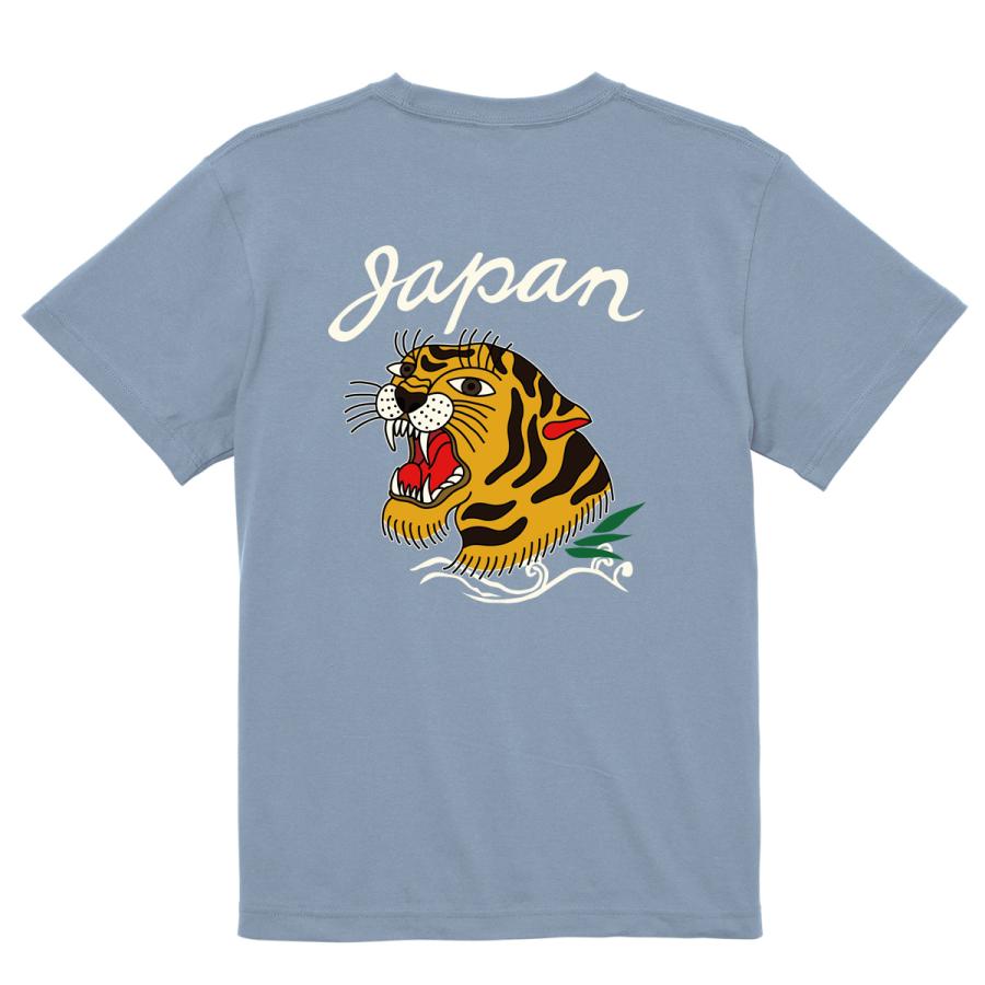 BILLVAN（ビルバン） スタンダード 虎柄 スーベニア 半袖Tシャツ Japan