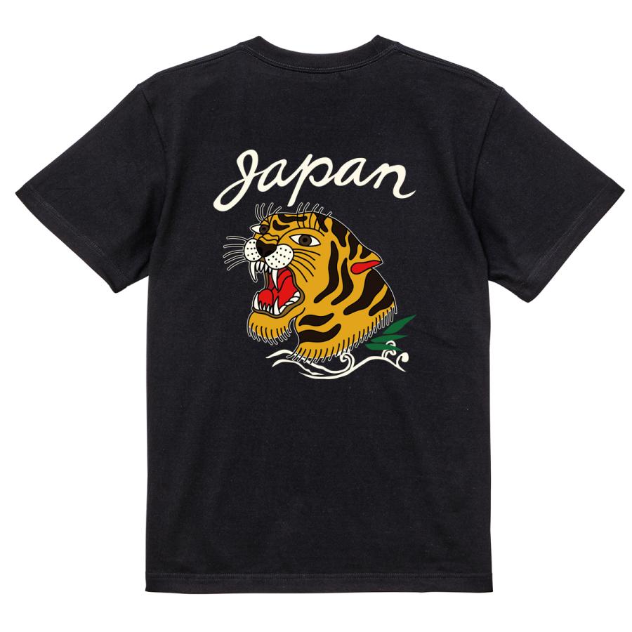 BILLVAN（ビルバン） スタンダード 虎柄 スーベニア 半袖Tシャツ Japan
