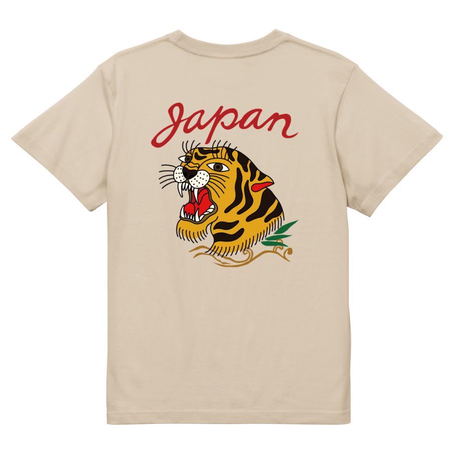 BILLVAN（ビルバン） スタンダード 虎柄 スーベニア 半袖Tシャツ Japan
