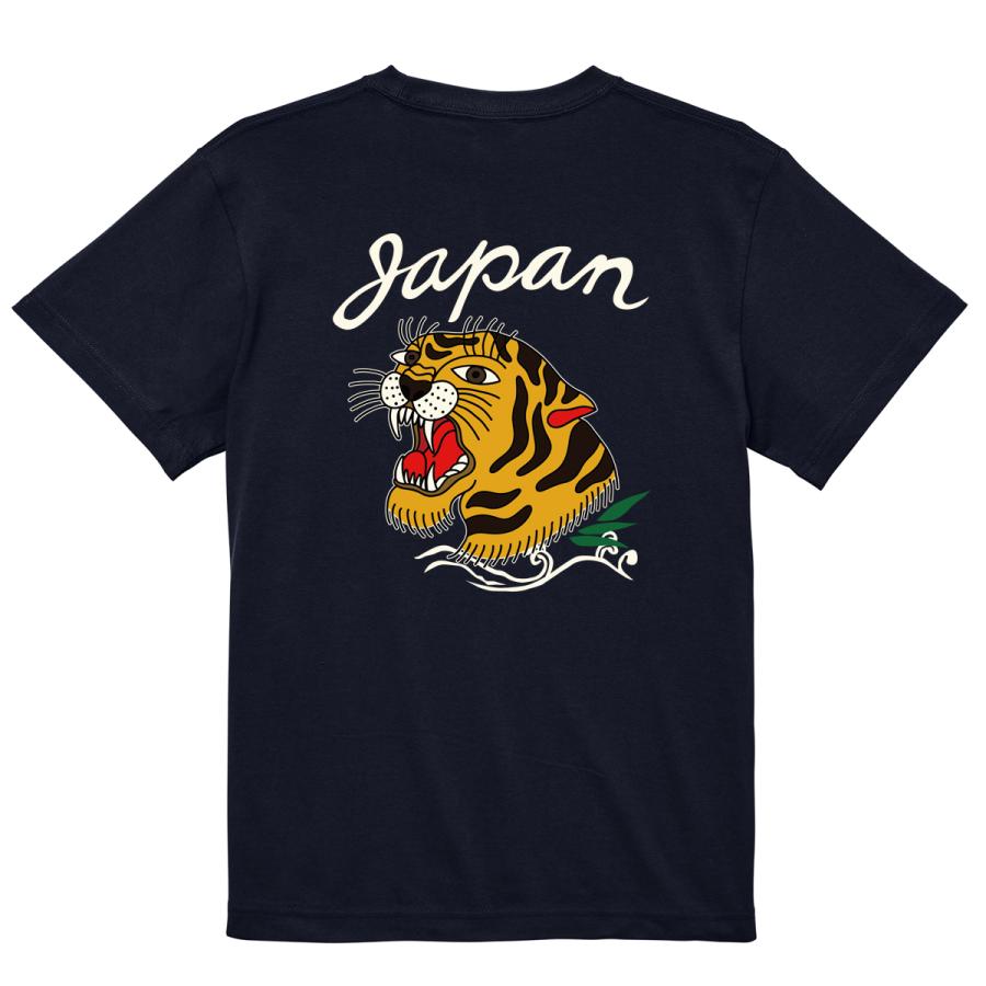 BILLVAN（ビルバン） スタンダード 虎柄 スーベニア 半袖Tシャツ Japan