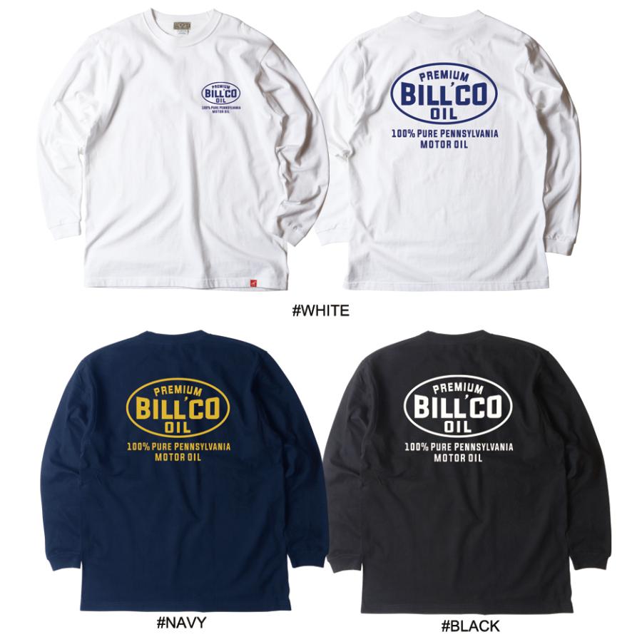 2024春 BILLVAN BILLCO OIL ビルバン オイル ヘビーウェイト ロングTシャツ ロンT アメカジ｜boogiestyle｜05