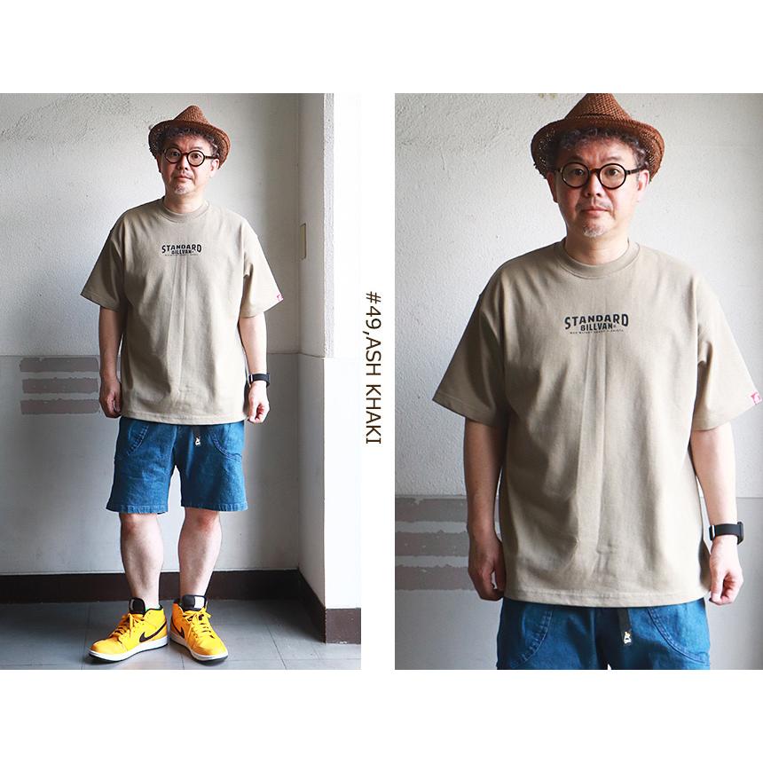 BILLVAN マックス・ヘビー アメカジTシャツ ビルバン ボックスシルエット｜boogiestyle｜03