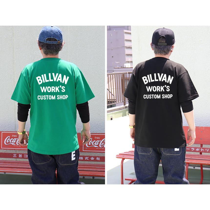 BILLVAN WORKS アメリカンスタンダード ヘビーTシャツ ビルバン アメカジ  tシャツ メンズ｜boogiestyle｜03