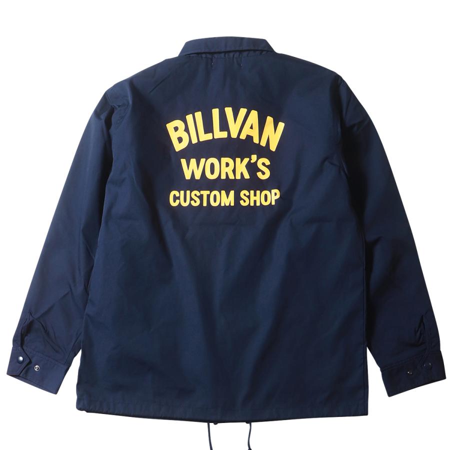 BILLVAN WORKS ビルバン TCウェザークロス アメリカンワーク コーチジャケット アメカジ ワークス アウトドア Lightning バイカー｜boogiestyle｜14