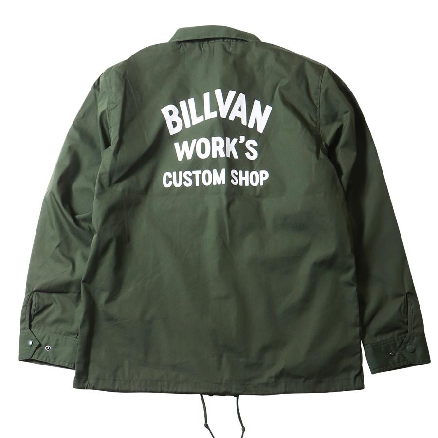 BILLVAN WORKS ビルバン TCウェザークロス アメリカンワーク コーチジャケット アメカジ ワークス アウトドア Lightning バイカー｜boogiestyle｜15